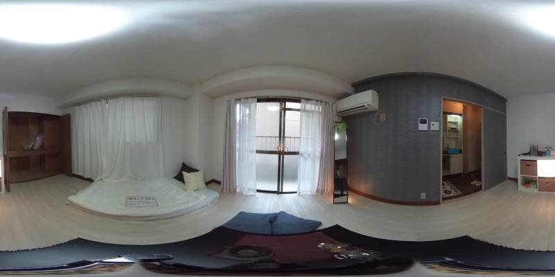 パノラマ画像洋室