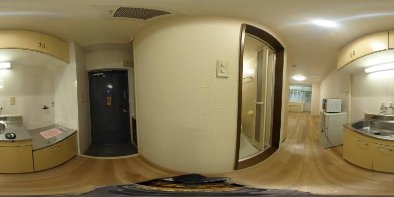 パノラマ画像キッチン