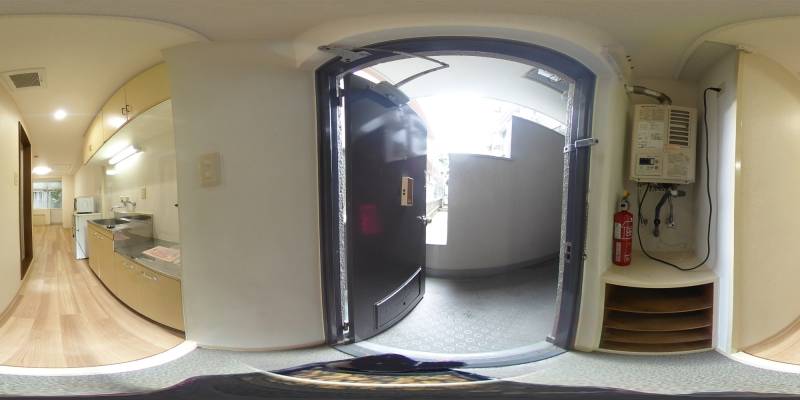 パノラマ画像玄関