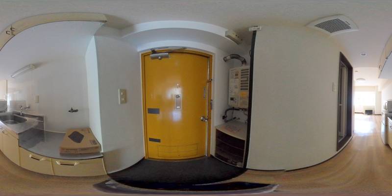 パノラマ画像玄関