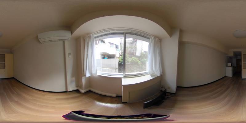 パノラマ画像洋室