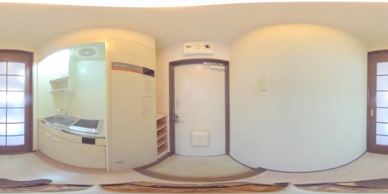 パノラマ画像玄関