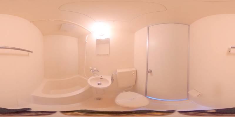 パノラマ画像バスルーム