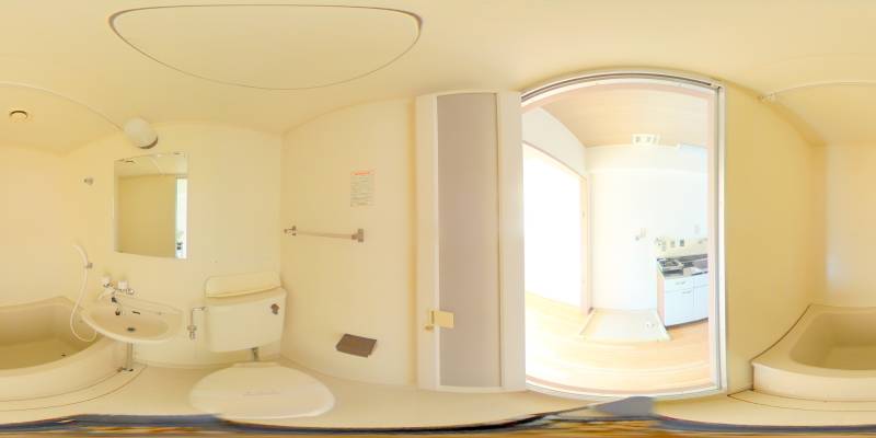 パノラマ画像トイレ