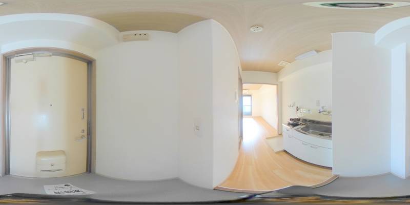 パノラマ画像玄関