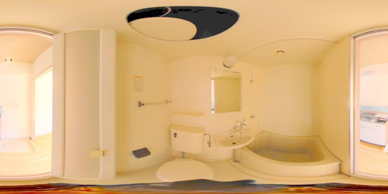 パノラマ画像トイレ