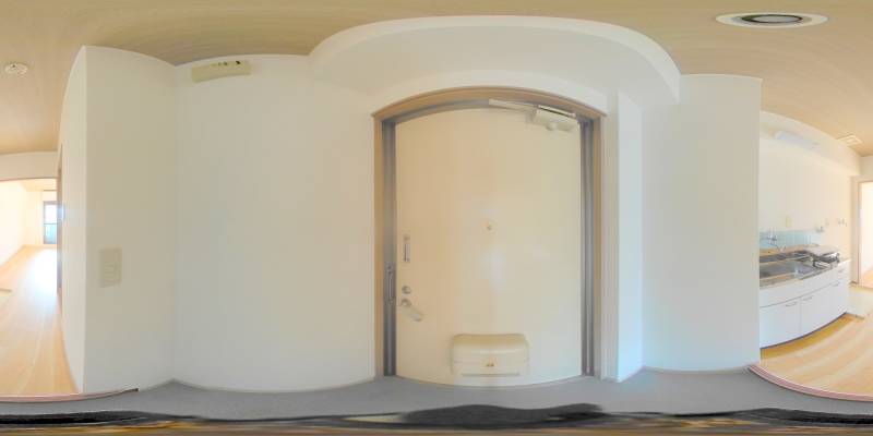 パノラマ画像玄関