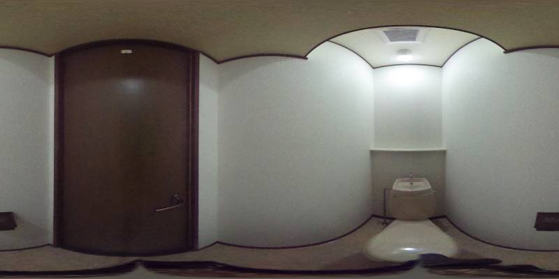 パノラマ画像トイレ