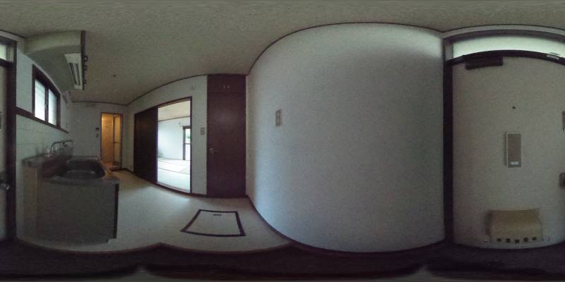 パノラマ画像玄関