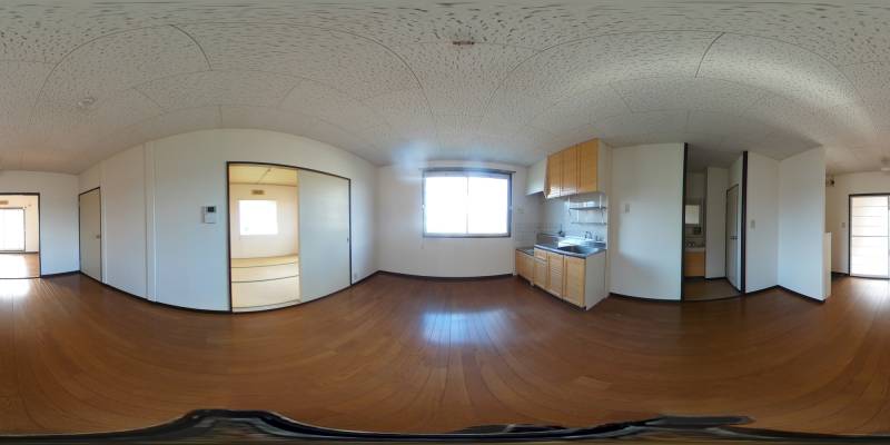 パノラマ画像リビング