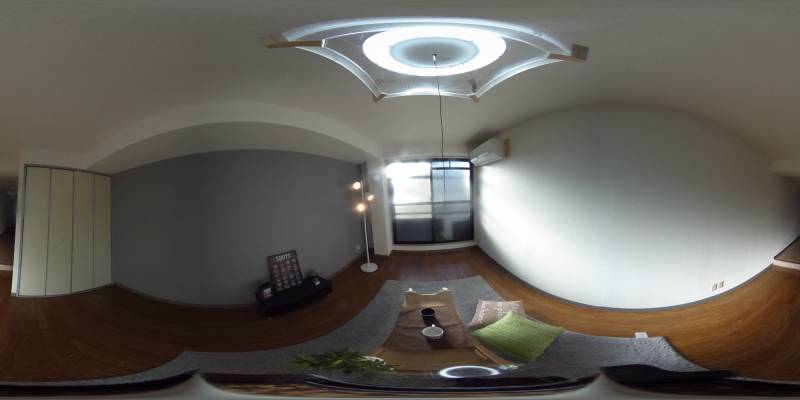 パノラマ画像洋室