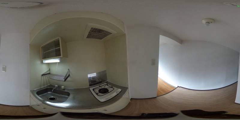 パノラマ画像キッチン