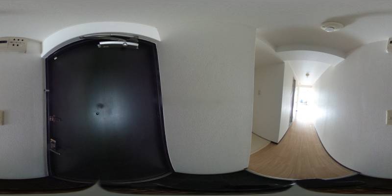 パノラマ画像玄関