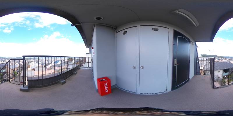 パノラマ画像玄関