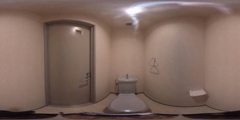 パノラマ画像トイレ