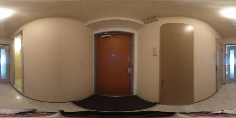 パノラマ画像玄関