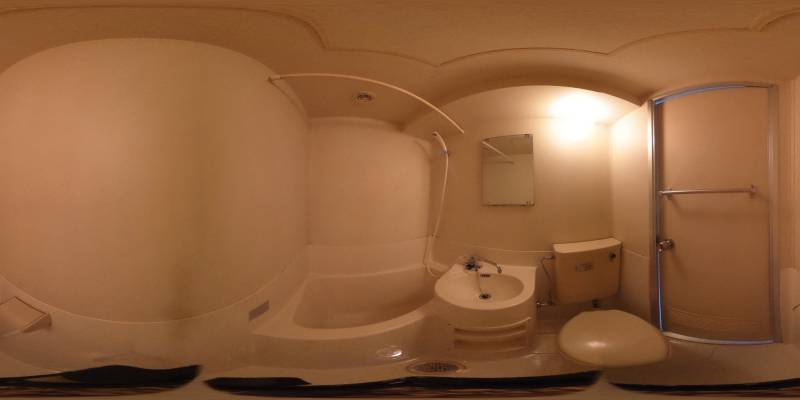 パノラマ画像バスルーム