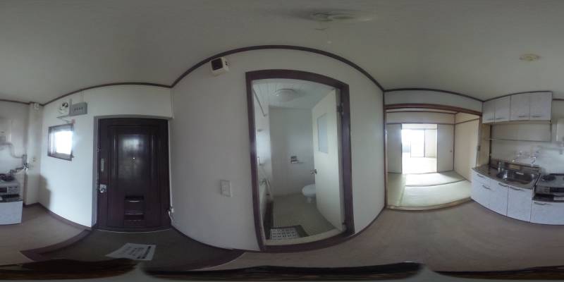 パノラマ画像玄関