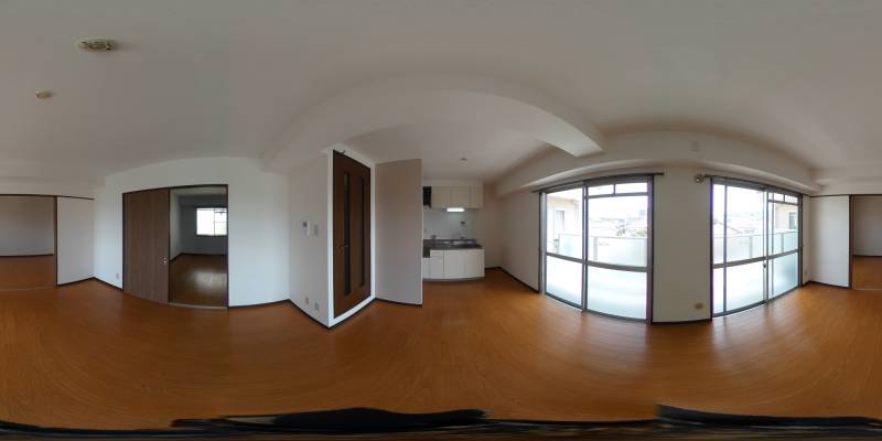 パノラマ画像リビング