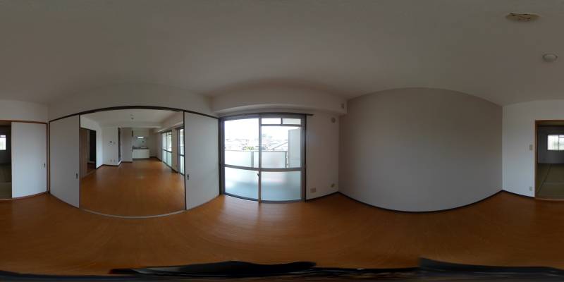 パノラマ画像洋室