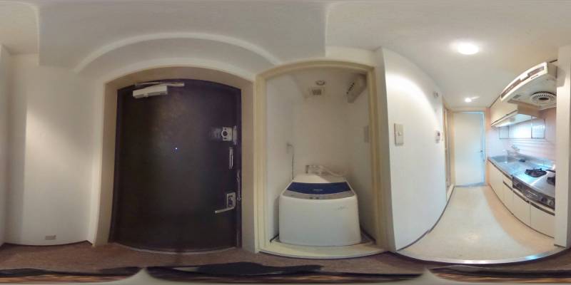 パノラマ画像玄関