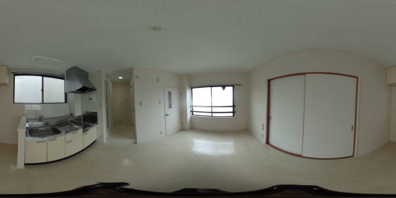 パノラマ画像洋室