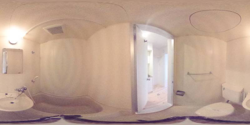 パノラマ画像バスルーム