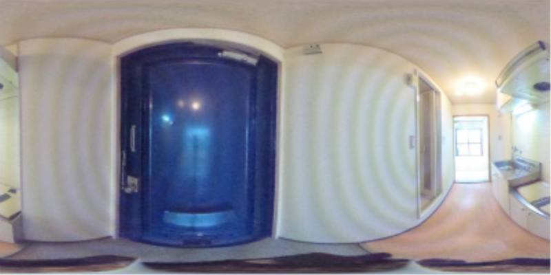 パノラマ画像玄関