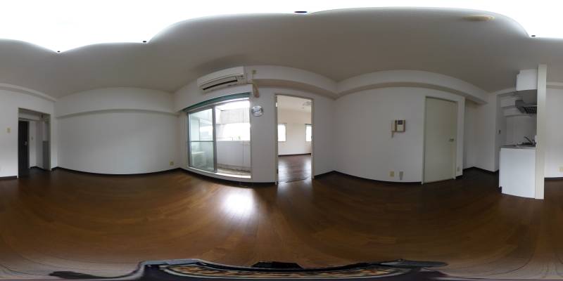 パノラマ画像洋室