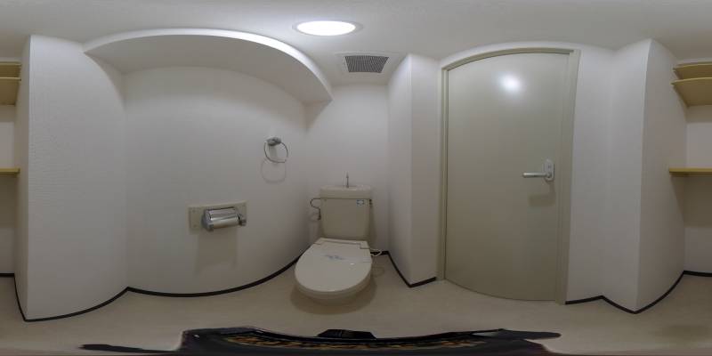 パノラマ画像トイレ