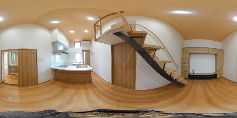 パノラマ画像洋室