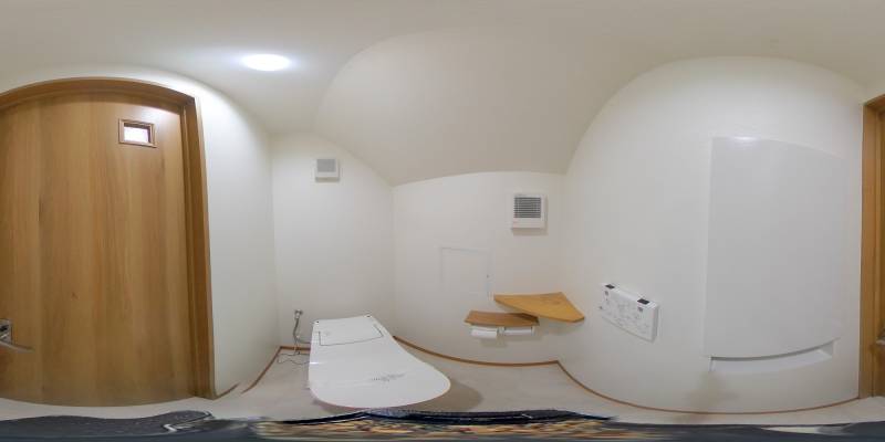 パノラマ画像トイレ