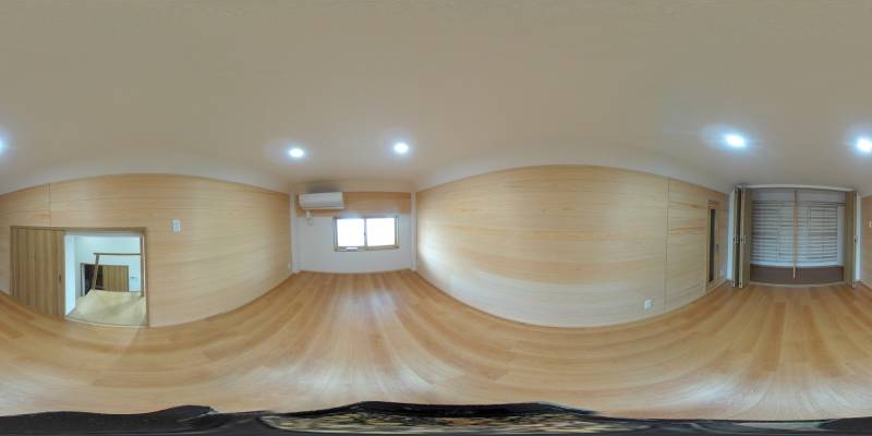 パノラマ画像洋室