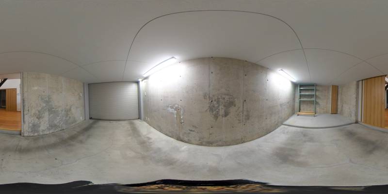 パノラマ画像駐車場