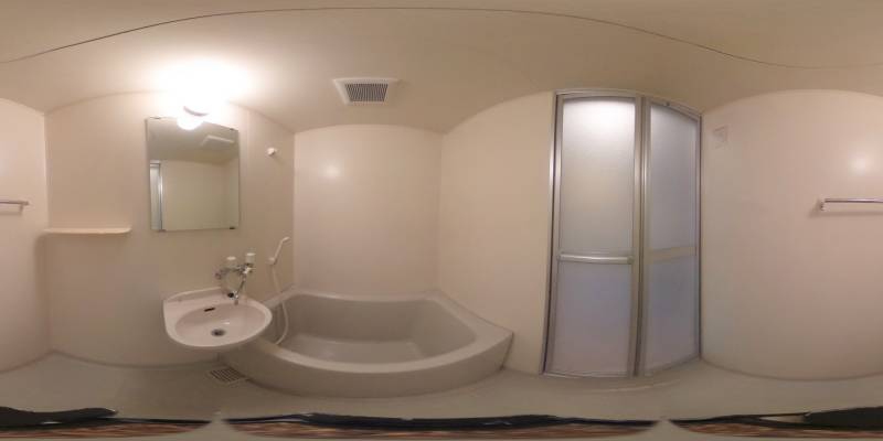 パノラマ画像バスルーム