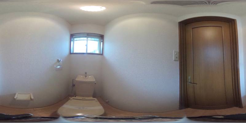 パノラマ画像トイレ