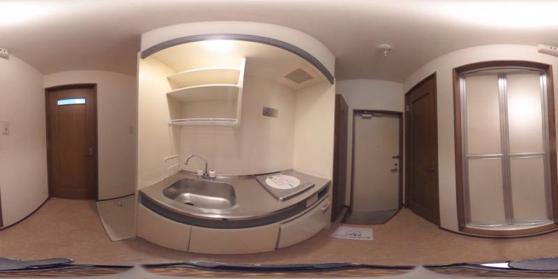 パノラマ画像キッチン