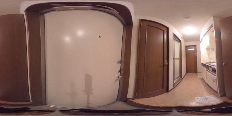 パノラマ画像玄関