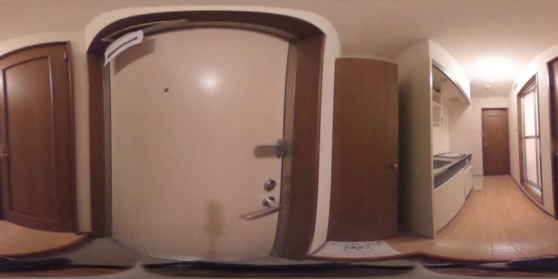 パノラマ画像玄関