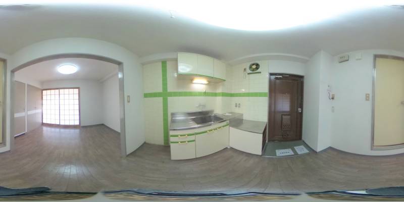 パノラマ画像リビング