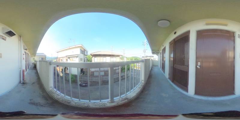 パノラマ画像玄関