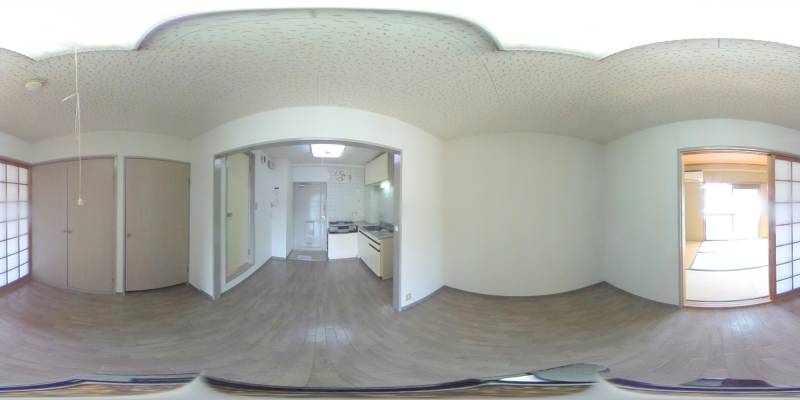 パノラマ画像リビング