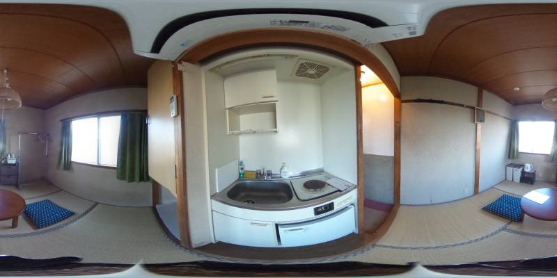 パノラマ画像キッチン