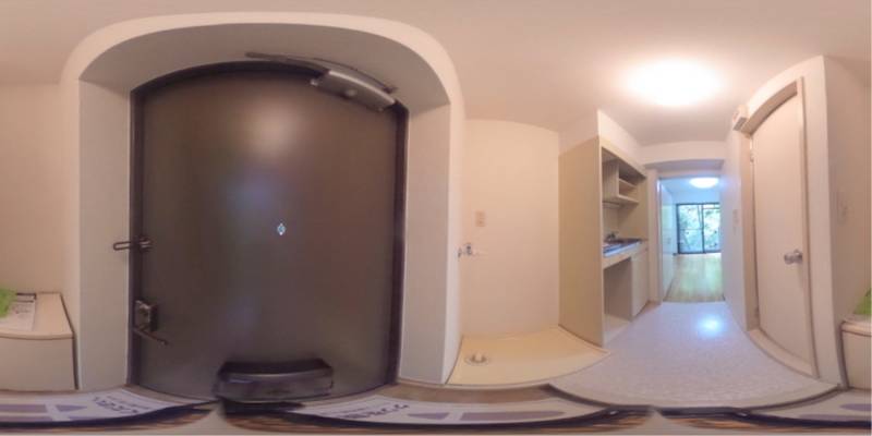 パノラマ画像玄関