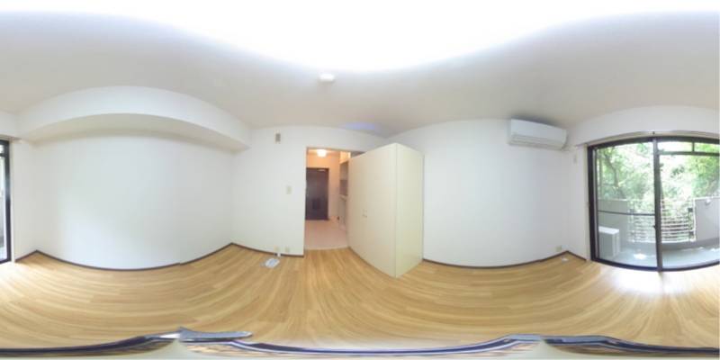 パノラマ画像洋室