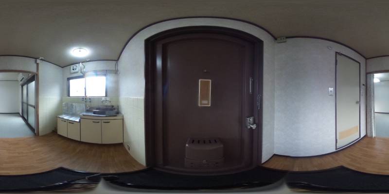 パノラマ画像玄関