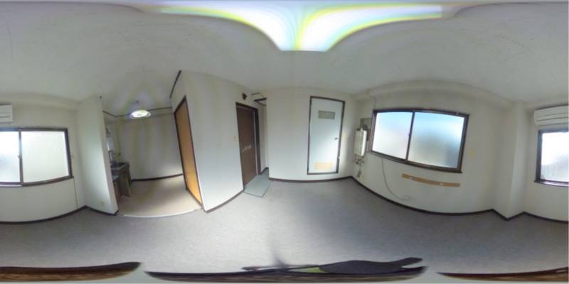 パノラマ画像洋室