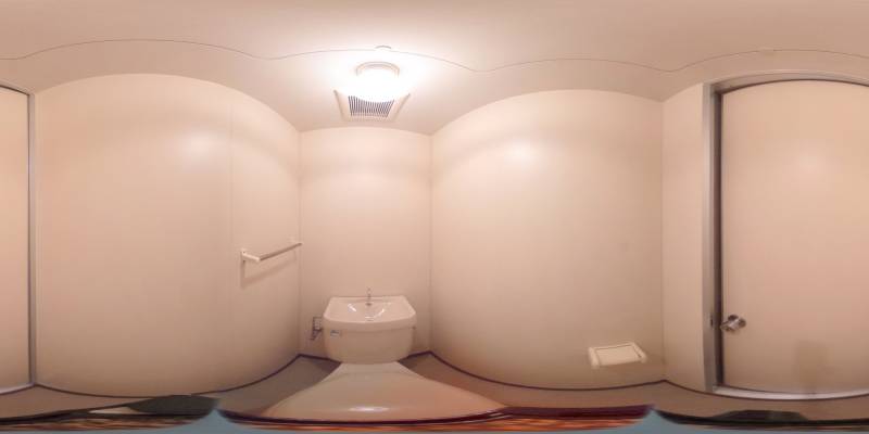 パノラマ画像トイレ