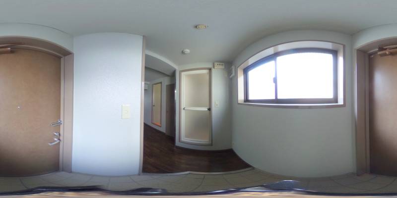 パノラマ画像玄関