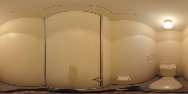 パノラマ画像トイレ